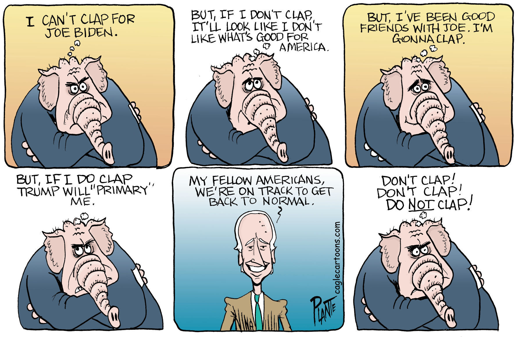 To clap or not to clap